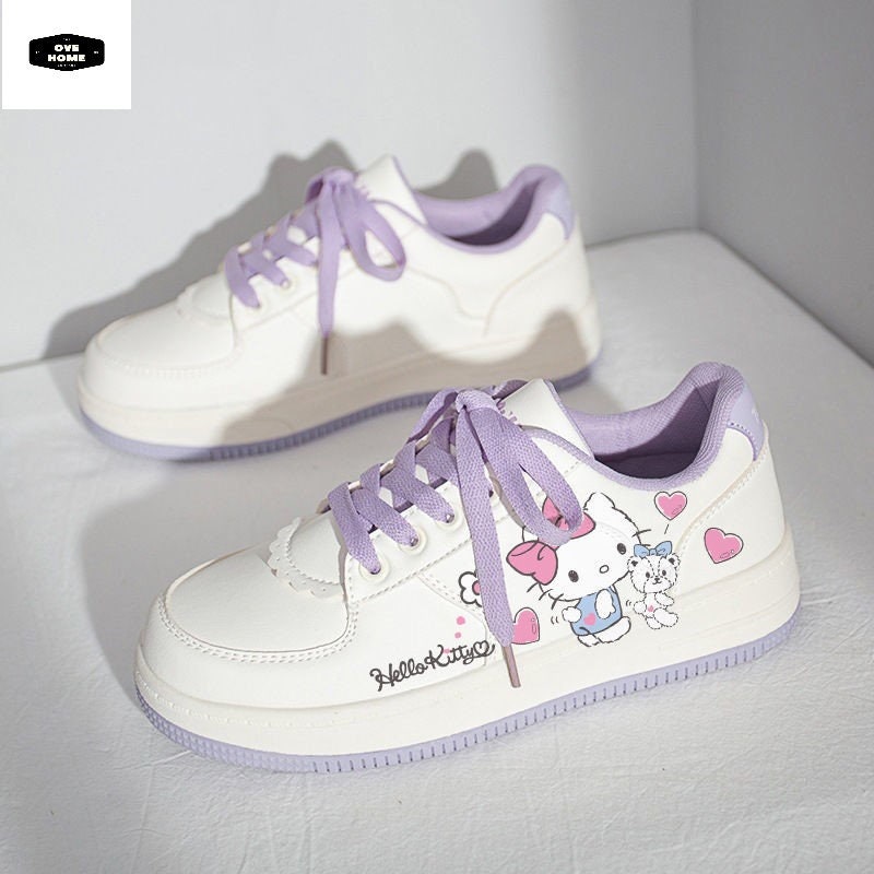 Hello Kitty Sneakers Spring Autumn Summer Skate Shoes Girls - Etsy