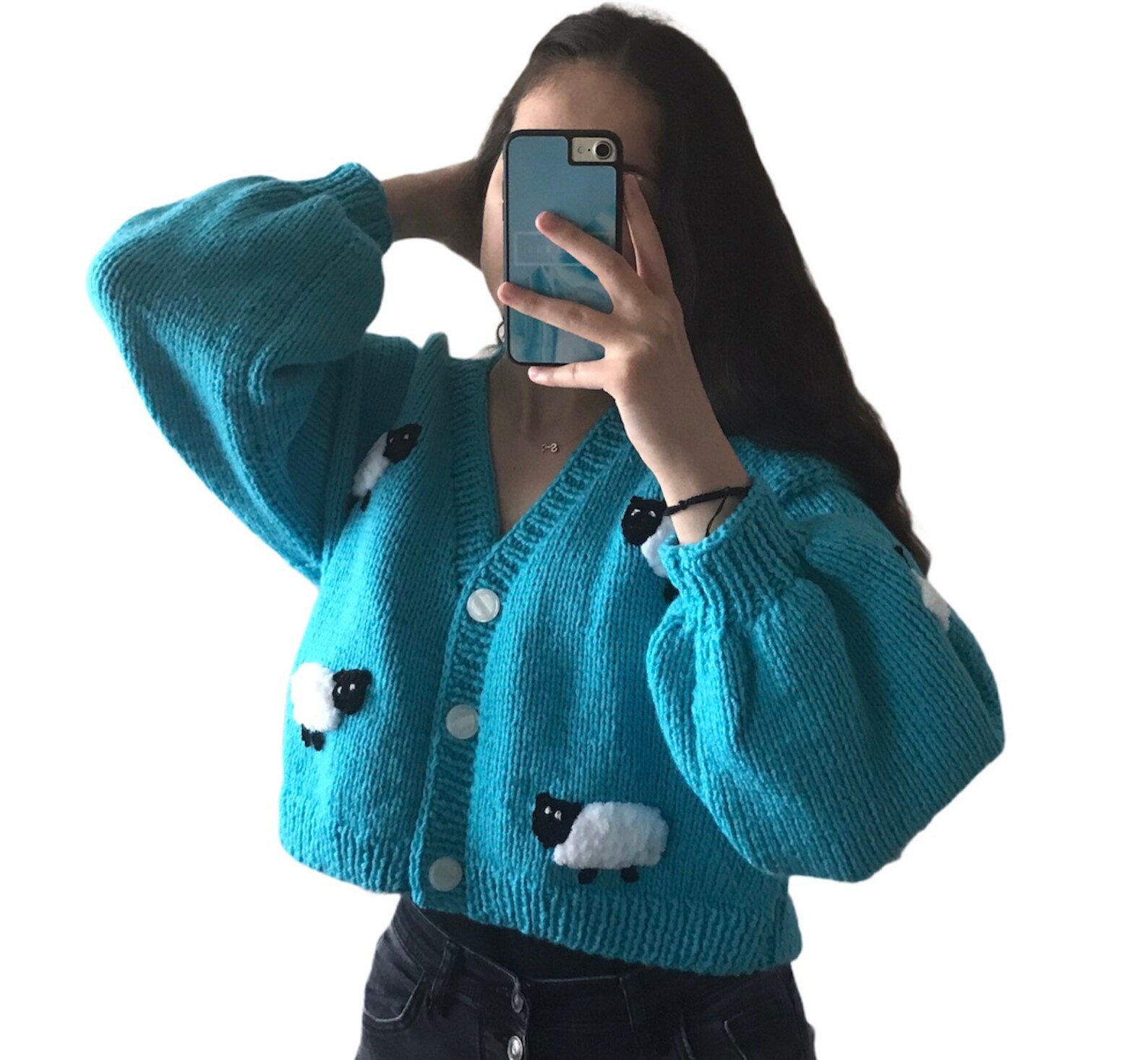 sheep cardigan original
