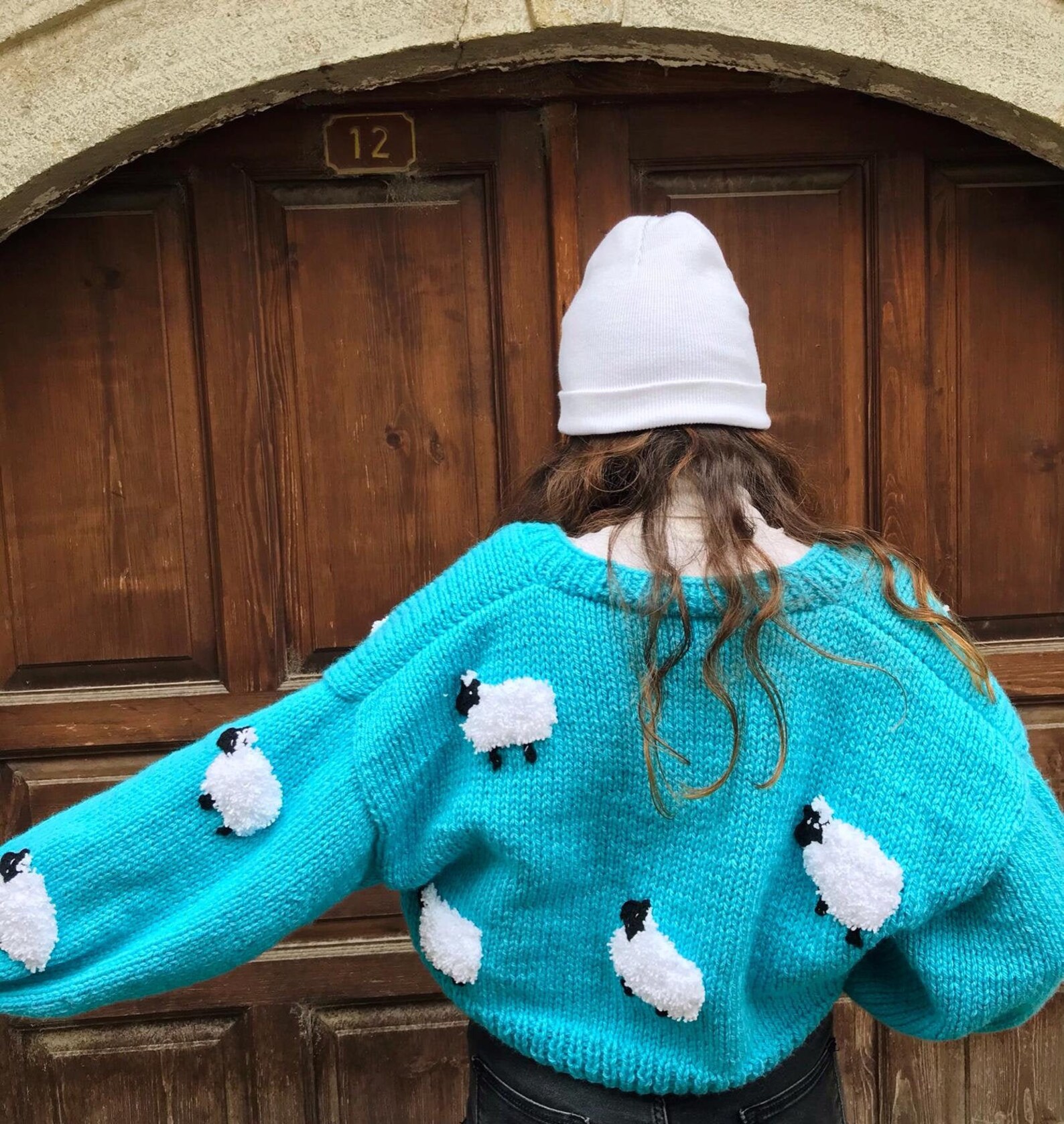 Sheep Cardigan. wool cardigan knit cardigan Chunky Cardigan Etsy