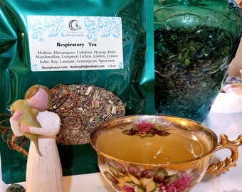 Respiratory Tea - with Mullein and herbs for lung self care