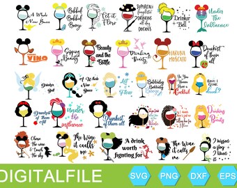 Free Free Disney Princess Wine Glass Svg 295 SVG PNG EPS DXF File