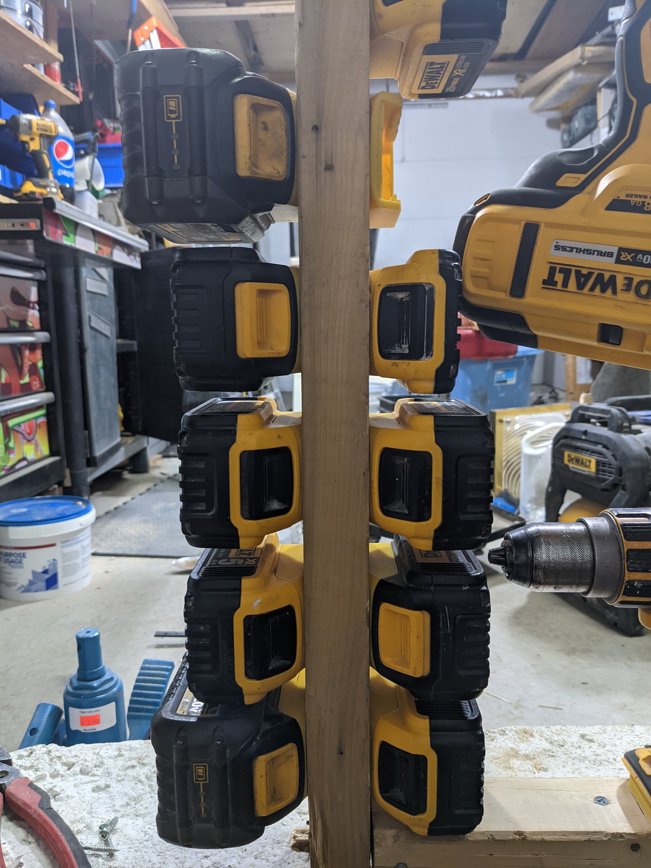 DeWalt Battery Holder 20v & FlexVolt Etsy
