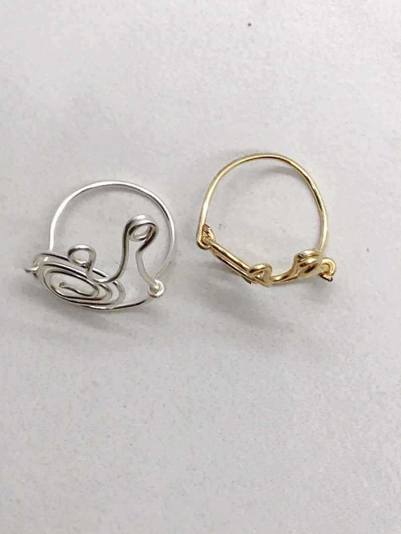 Wire Snail Ring