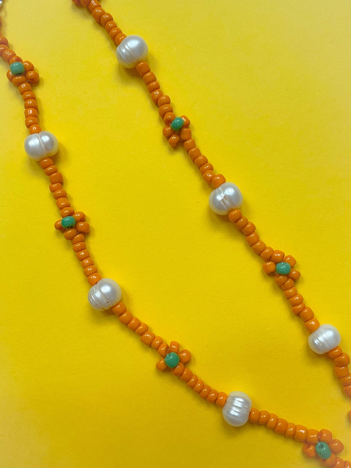 Freshwater Pearl Yin Yang Necklace Etsy