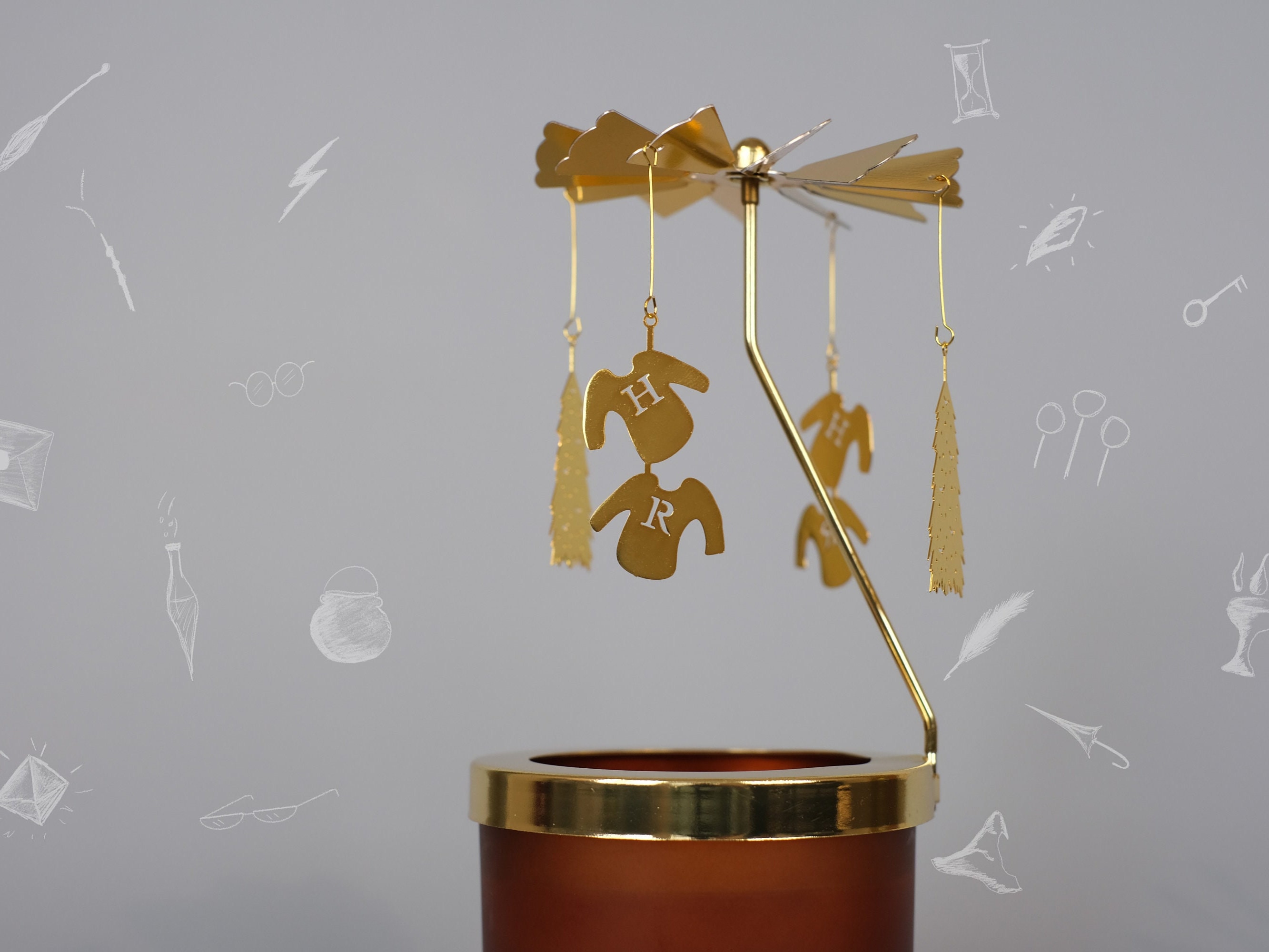 Wizard Sweater Candle Carousel