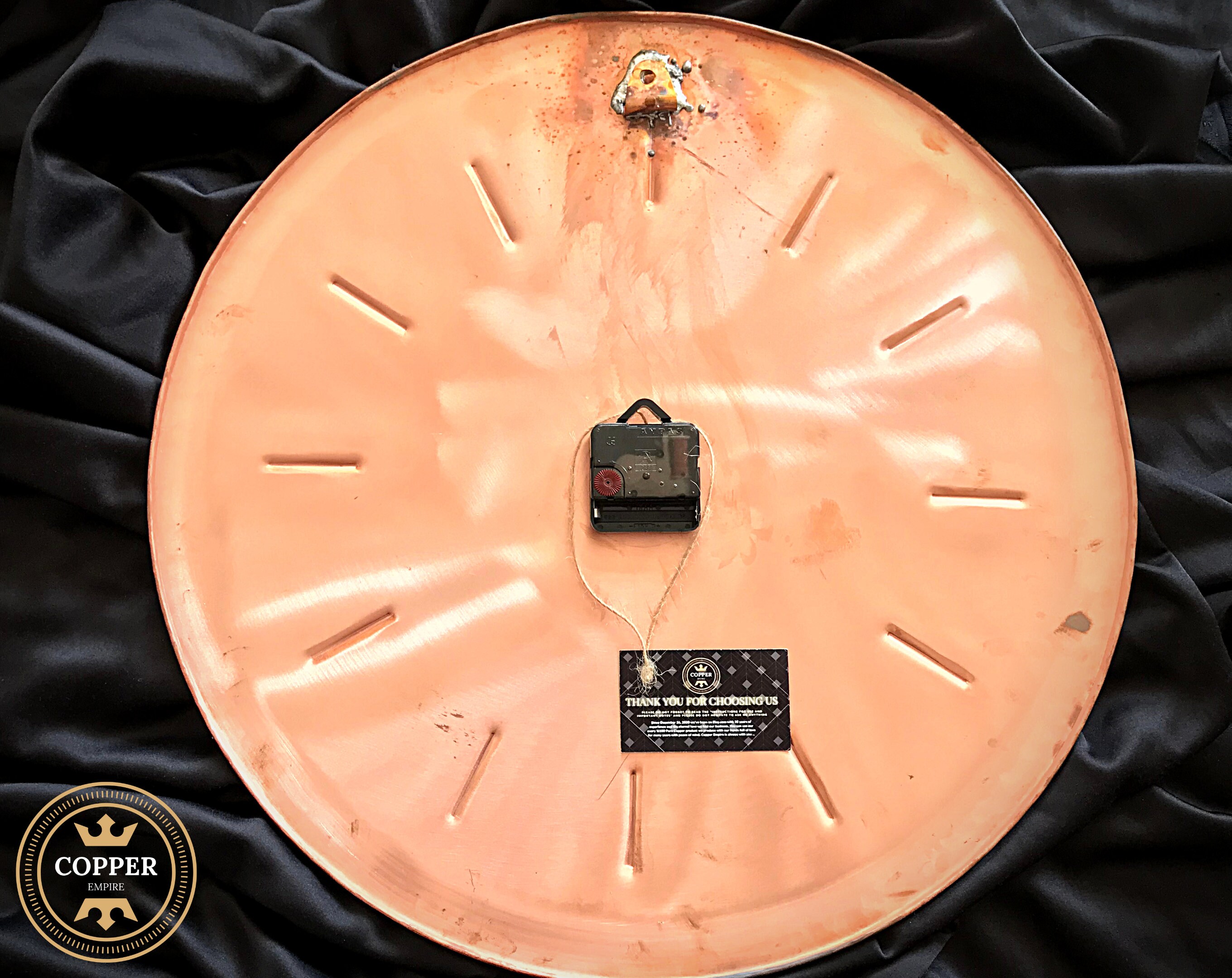 Oversized Wall Clock, Large Wall Clock, 20 Farmhouse Wall Clock, Wall