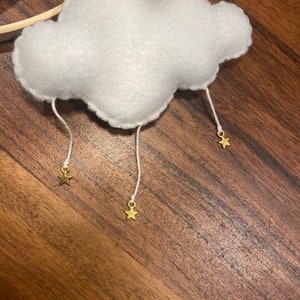 Baby Mobile Wolken Neutral Bild 6