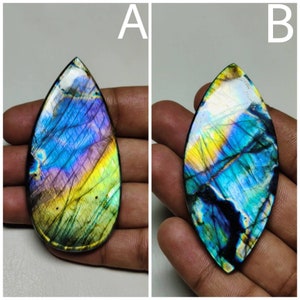 Super Gorgeous!! Rainbow Purple Flashy Mix Shape Labradorite cabochon Loose Gemstone Best For Jewelry!!