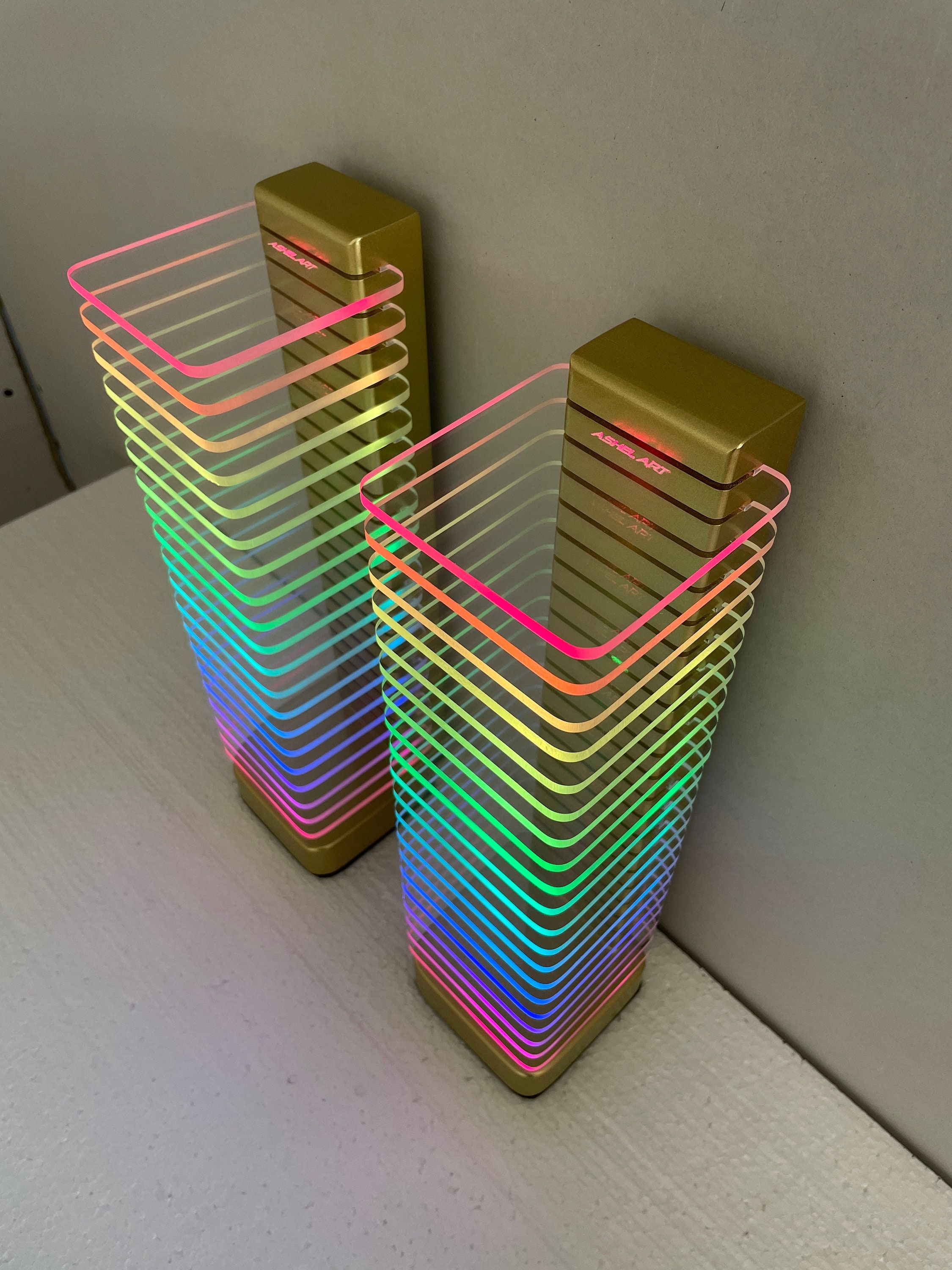 Led Light Decor Desk Lamp Gaming Decor Led Light Argb RGB - Etsy
