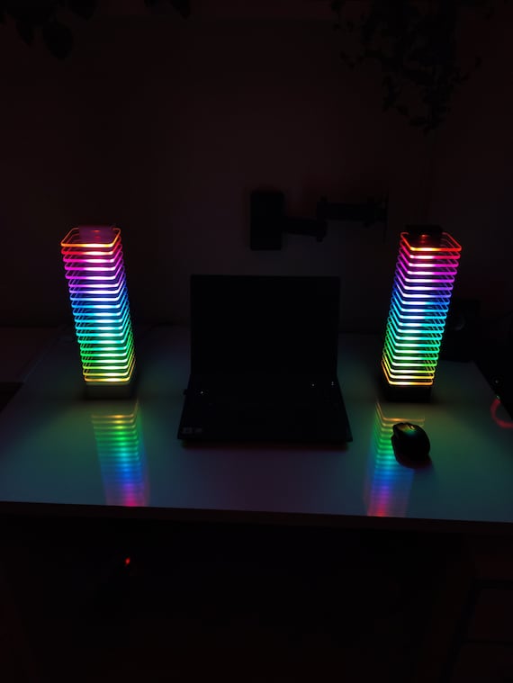 latest design rgb led gaming table