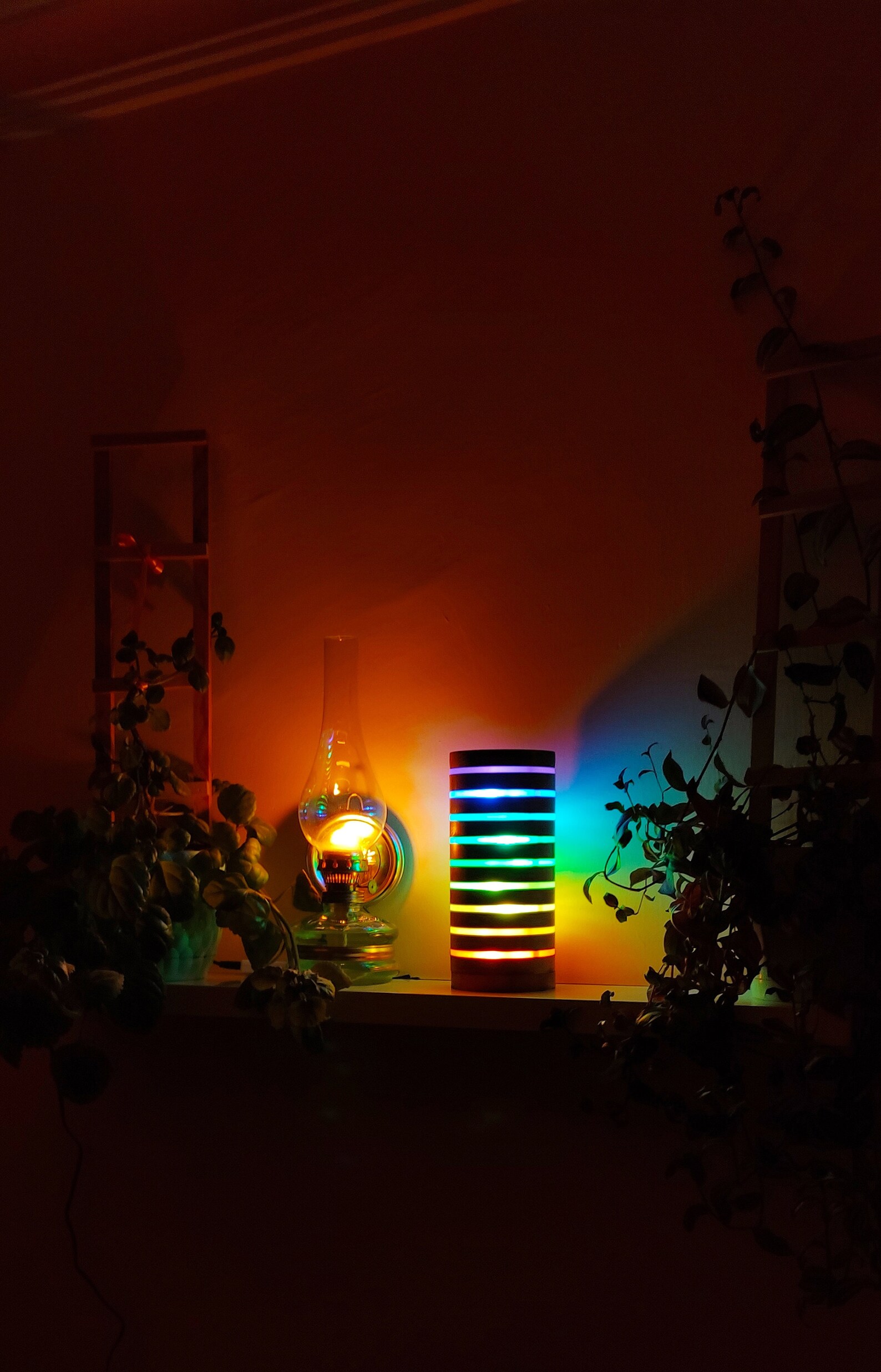 Minimalist Led Light Decor Wooden Decor Lamp Table Light - Etsy