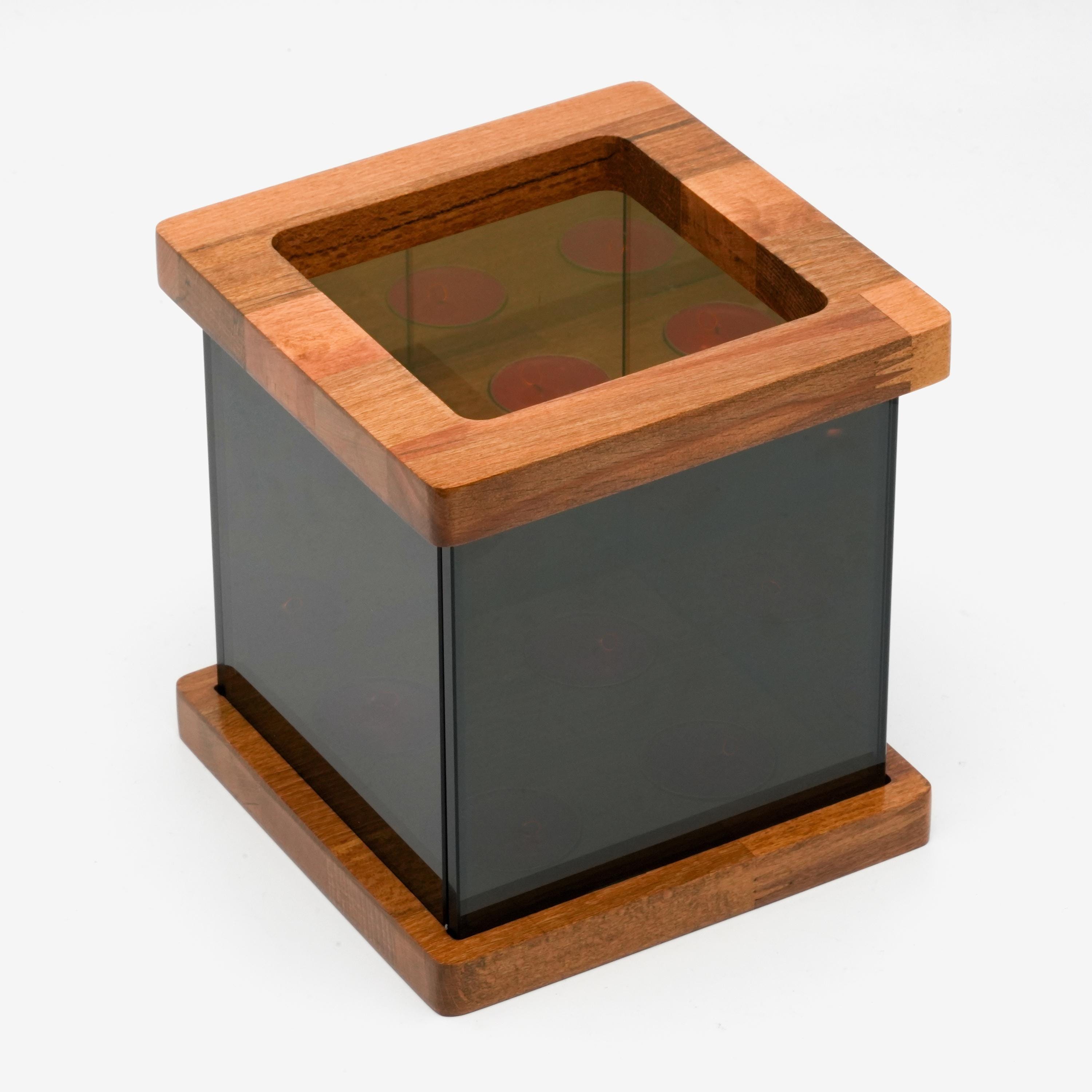 YSWOVUO Set di 12 Mini Portacandele in Vetro Trasparente, 5cm x 3.5cm, da Tavolo per Candele Lumini, Centrotavola Decorazioni Casa Matrimoni Feste