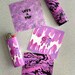 Trippy Lighter Wrap 3 Pack | Lighter Wraps Pack of 3 | 420 Lighter Wraps | Smiley Face Lighters | Unique Lighters | Pink and Purple Lighters 
