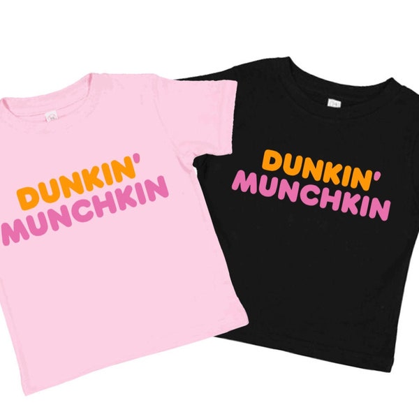 Kids & Baby Dunkin’ Munchkin Dunkin Donuts T-Shirts