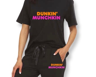 Dunkin 'Donuts Lounge Pyjamas Trennt und Sets für Frauen
