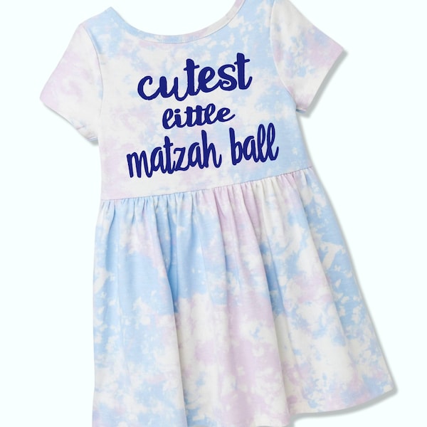 Cutest Little Matzah Ball Dress Girls Passover Outfit Sizes 1 to 14 Years