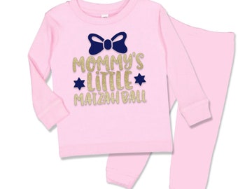 Mommy’s Little Matzah Ball Personalized Baby & Girls Outfit