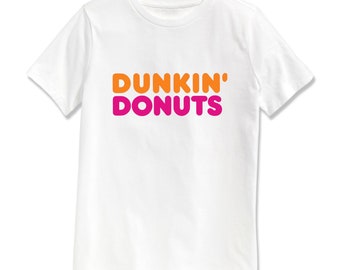 Dunkin’ Donuts Themed T-shirts for Adults, Plus Size,  and Kids