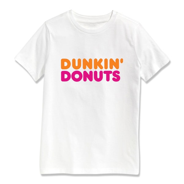 Dunkin’ Donuts Themed T-shirts for Adults, Plus Size,  and Kids