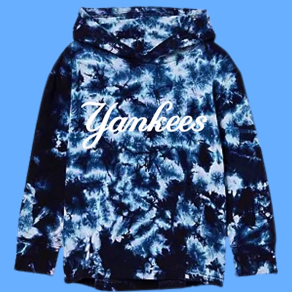 Sweats à capuche et sweat-shirts tie-dye Yankees pour enfants et adultes