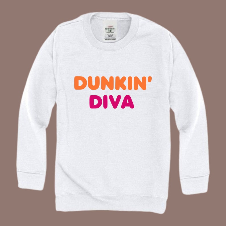 Dunkin Queen Custom Donuts Hoodies and Sweatshirts Etsy