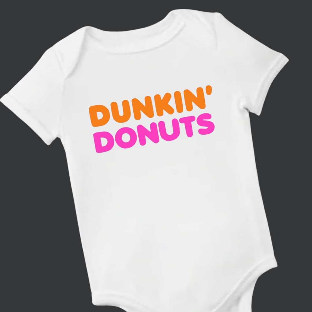 Dunkin Donuts Short and Long Sleeve Onesies and Tees Etsy