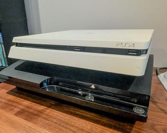 PS3 Console Stacker | Game Desk Space Saver