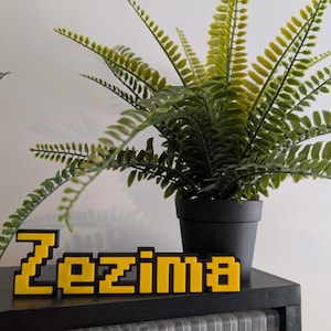 Personalised RuneScape Username Display 3D Printed Sign | Desk or Shelf Decor | OSRS RS3 Gift