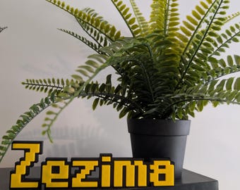Display personalizzato con nome utente RuneScape, cartello stampato in 3D / decorazione per scrivania o scaffale / regalo OSRS RS3