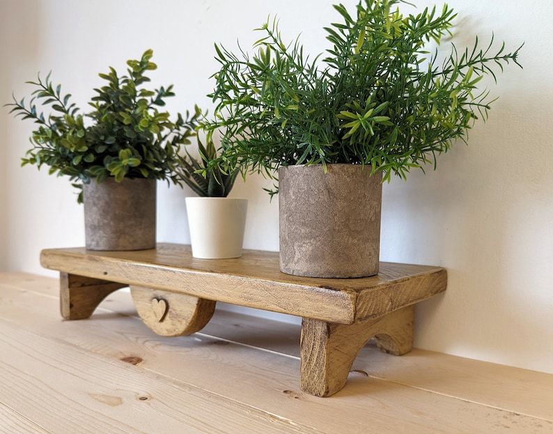 Raised Display Shelf / Counter Top Shelf / Table Centre Piece Etsy UK