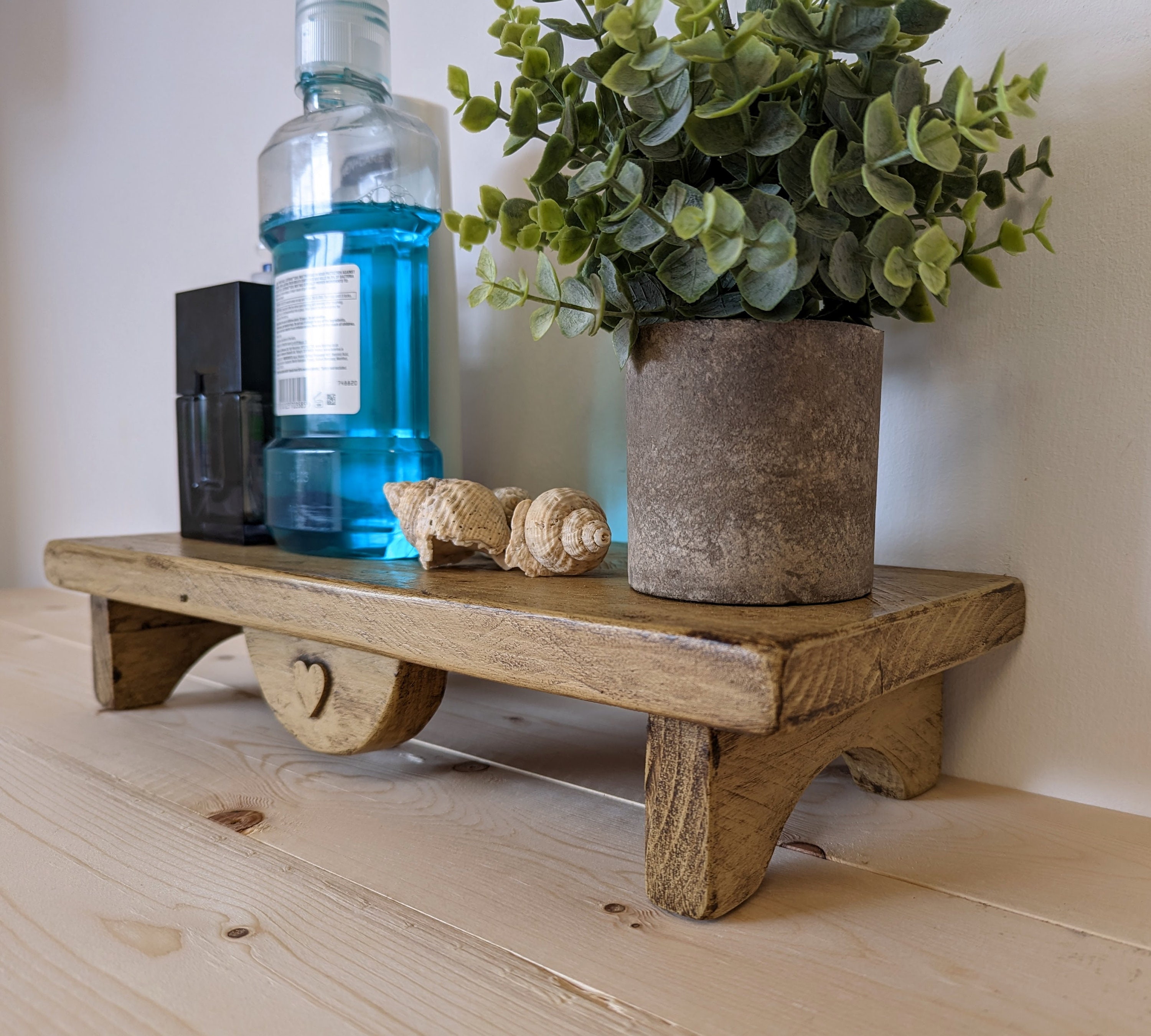 Raised Display Shelf / Counter Top Shelf / Table Centre Piece Etsy UK