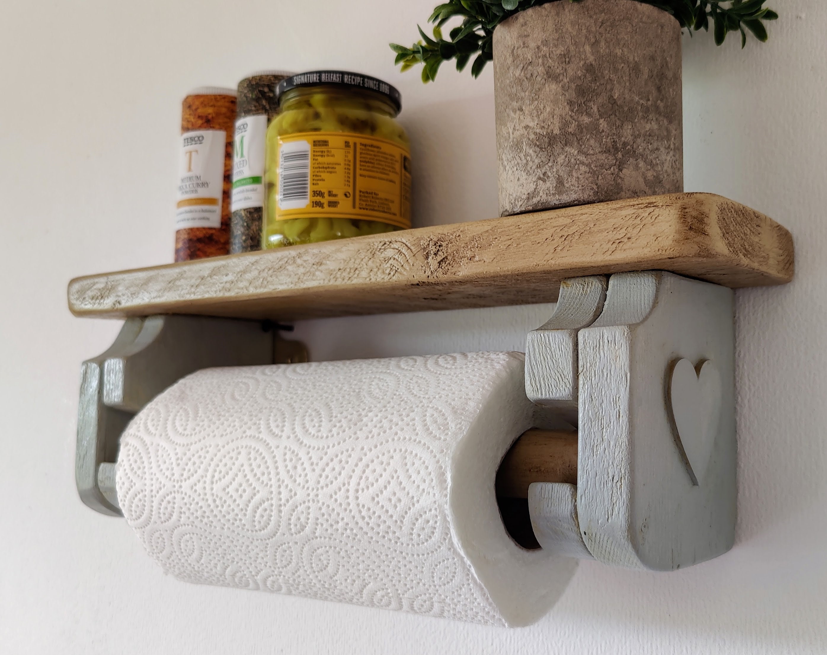 Kitchen Roll Holder Wall Hanging Etsy