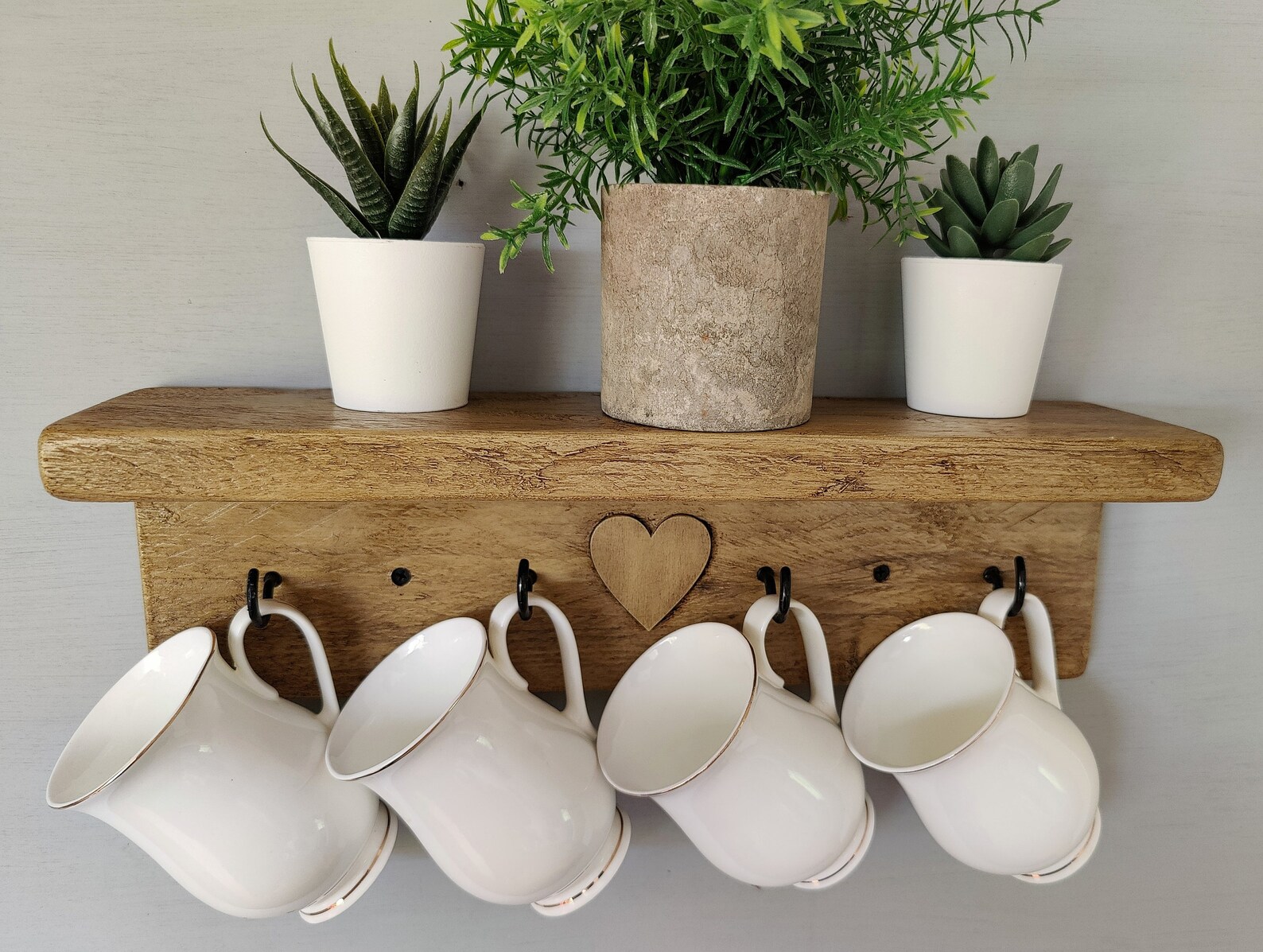 Cup Holder Shelf 400mm Colour Options Etsy UK