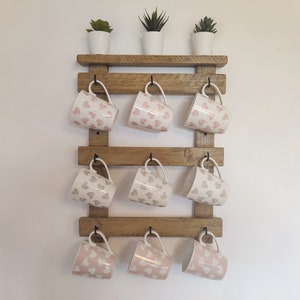 Large Mug Holder Rack - (0166).