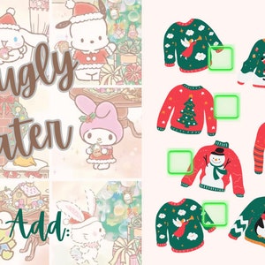 Christmas minis Digital Savings Challenges Instant Download