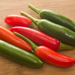 Serrano Pepper Seeds 50+ HOT Vegetable Garden HEIRLOOM USA