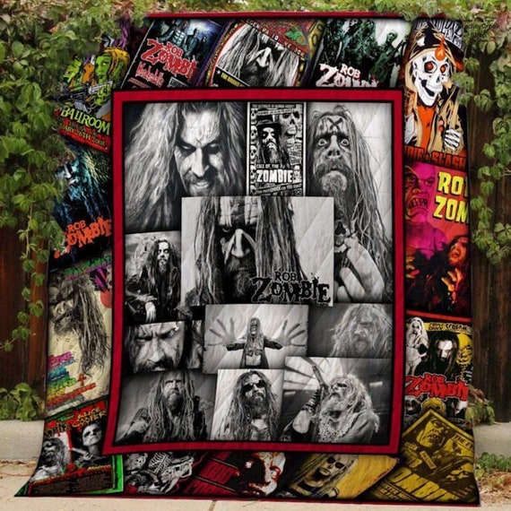 Rob Zombie Albums Cover Poster Music Singer Celebrity Quilt Etsy