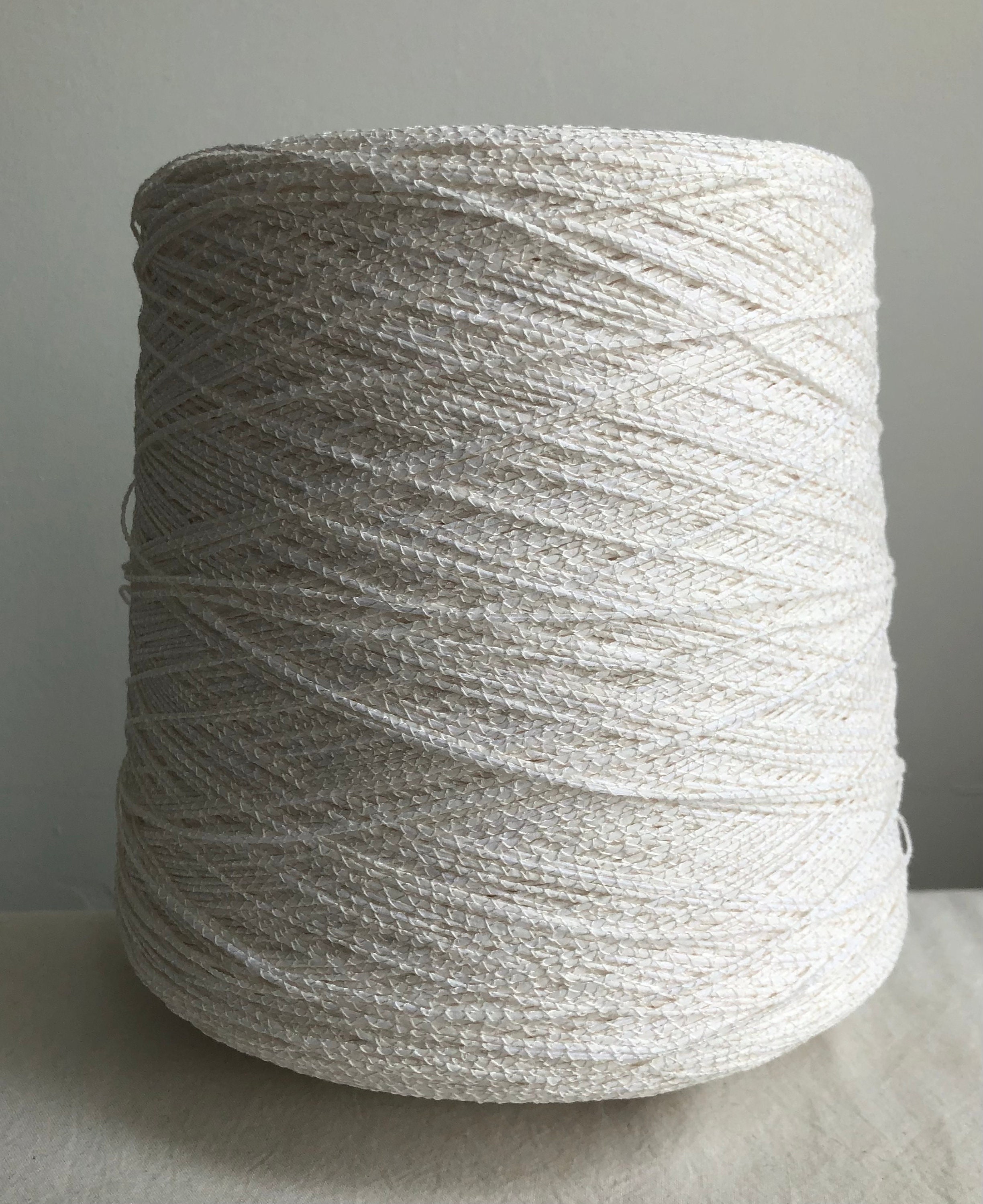 Paper Cotton and Silk Wrapped Tape Yarn on Cone Japanese Etsy