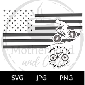 VTT svg, Flag, Silhouette Cameo, Cricut, Cut File, SVG pour cricut, SVG, vélo, bmx, outdoor svg, spécialisé