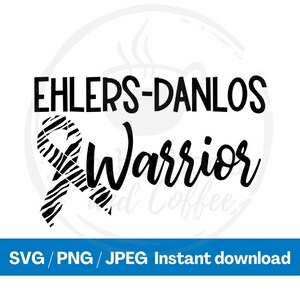 EDS, Ehlers Danlos, awareness, SVG, svg for cricut, silhouette, cameo, cutting file, cut file, rare disease, zebra, Ehlers-Danlos Syndrome
