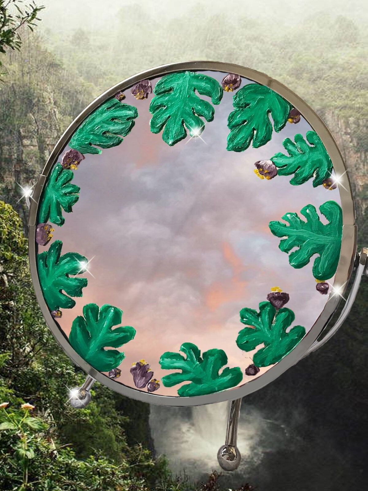 Jungle Mirror Etsy