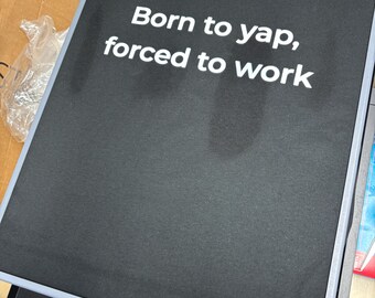 Custom Printed Black T-shirt: Personalized Design Tee