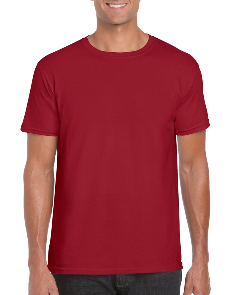 votre design imprimé sur un t-shirt votre impression amusante sur un t-shirt T-shirt personnalisé pour le merchandising et les fêtes T-shirts en coton personnalisés pour vous image 5