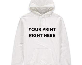 Individuell bedruckter Hoodie: Personalisiertes Design, schneller Versand