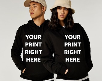 Your Printed Design on a Hoodie| Your Funny Print on a Hoodie | Custom Hoodie merch and parties | Custom Hoodies for you