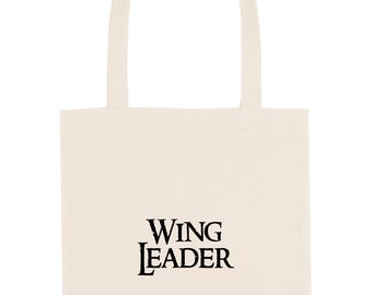 Rider Club - Wing Leader Natural Cotton Canvas Tote Bag