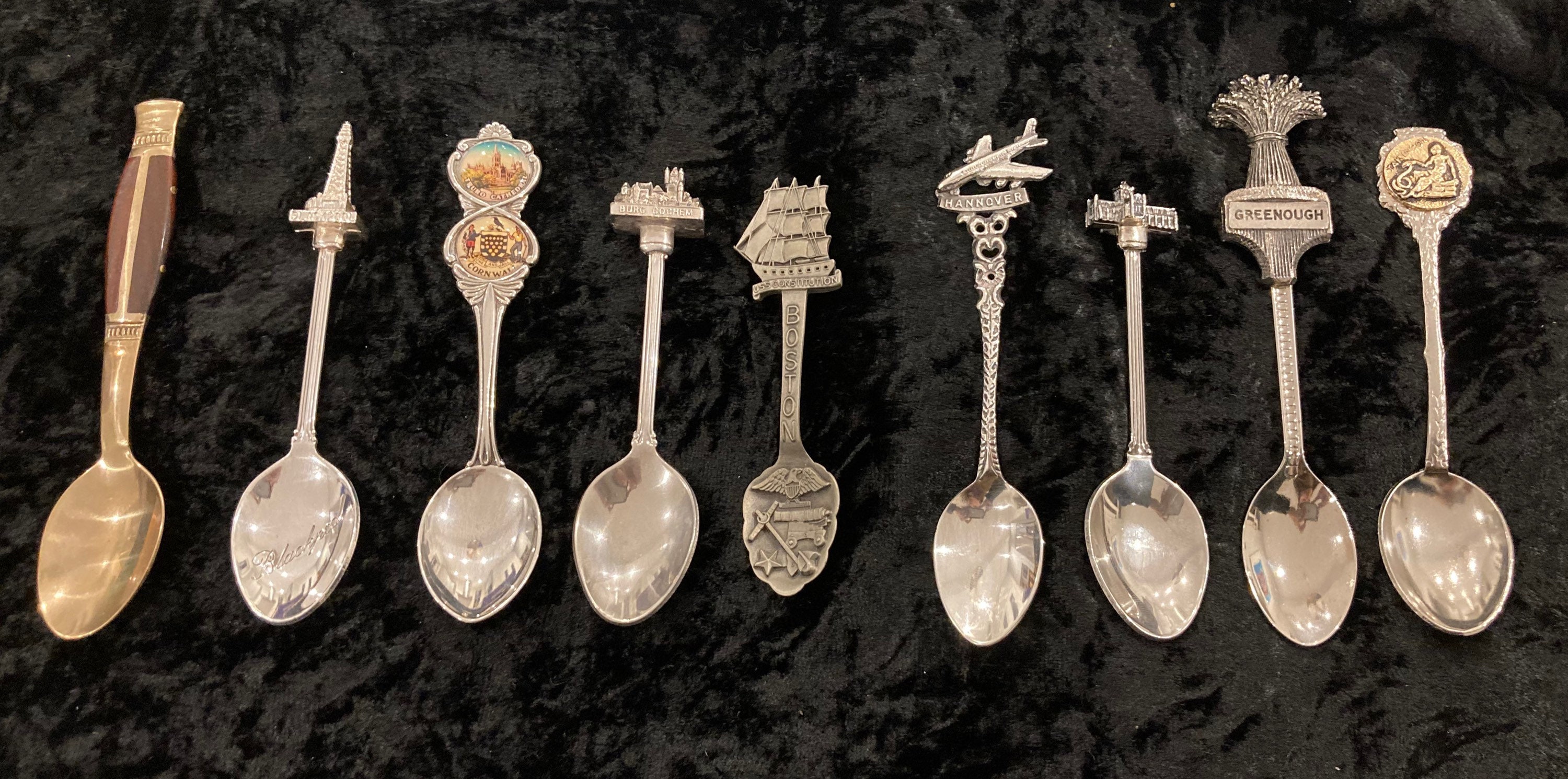 Collectible Souvenir Spoons From Around the World Etsy