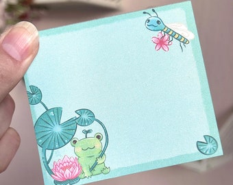Froggie Notes, Noteblock, Geschenk, To Do List, Journal, Daily, Notebook