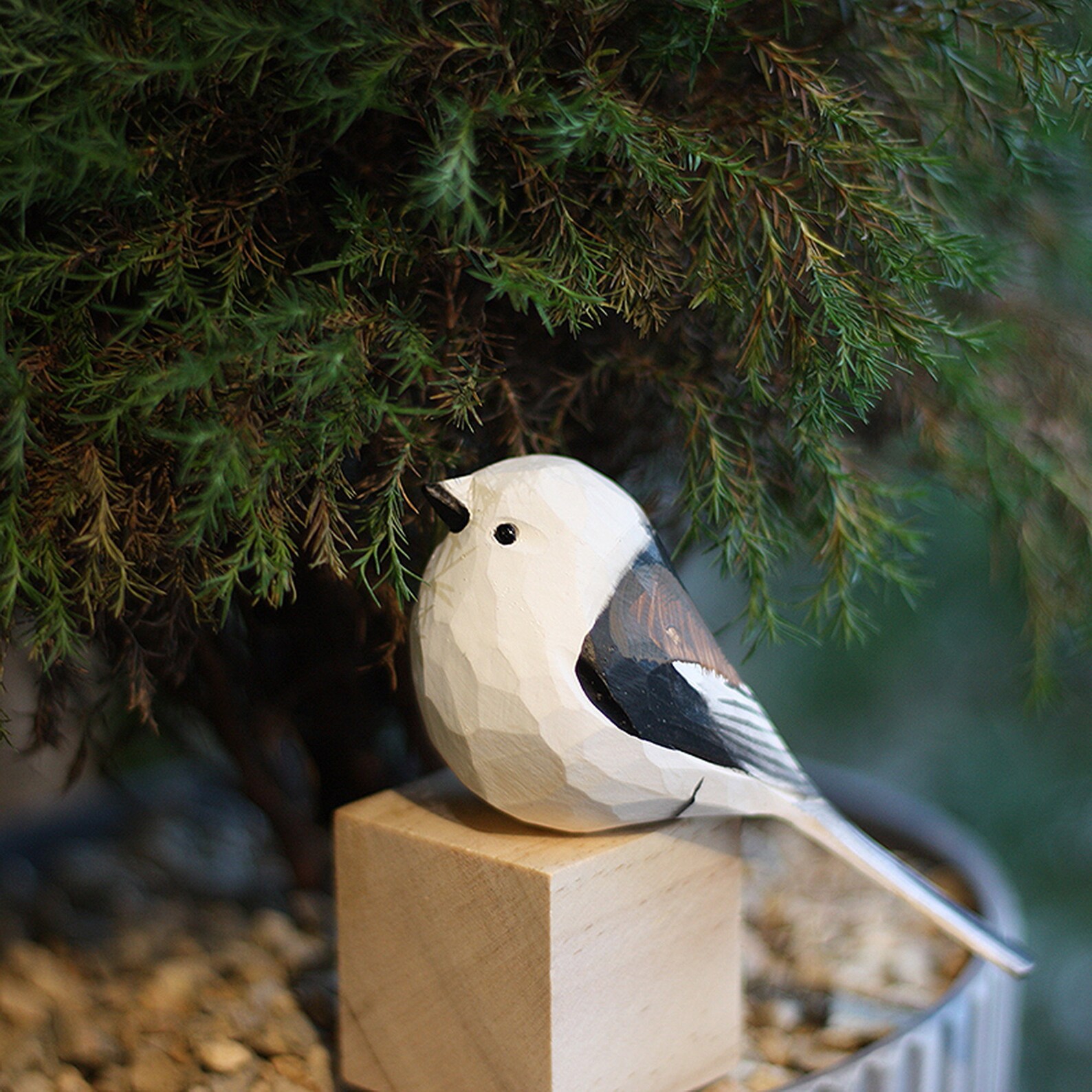 Handmade Robin Ornaments Painted Wooden Carved Wood Etsy
