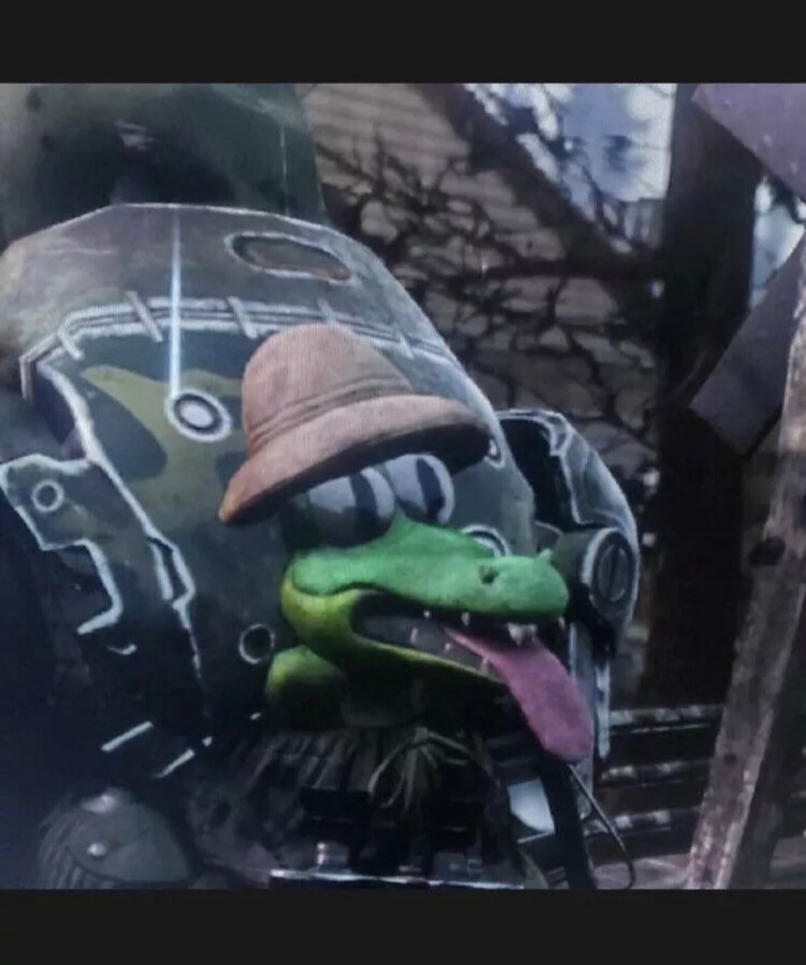 Fallout 76 Safari Crocodile Backpack Plan Etsy